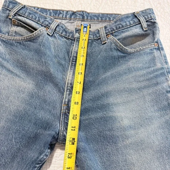 Vintage Levis 517 40517-0215 Blue Denim Jeans Mens Size 36x36 Made‎ in USA